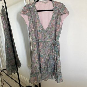 Allsaints wrap dress